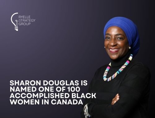 SHARON DOUGLAS IS NAMED ONE OF 100 ACCOMPLISHED BLACK WOMEN IN CANADA